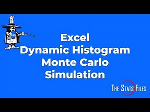 How to make an Excel Auto-updating Histogram for a Monte Carlo Simulation Output