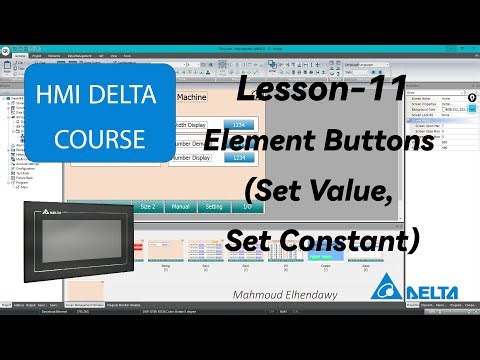 12- DIAScreen Element Buttons (Set Value, Set Constant)