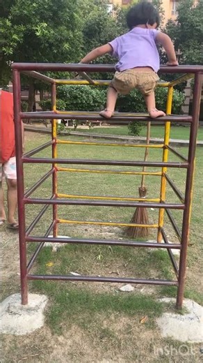 Kids fun in park #2yearold #playtime #bijuriya