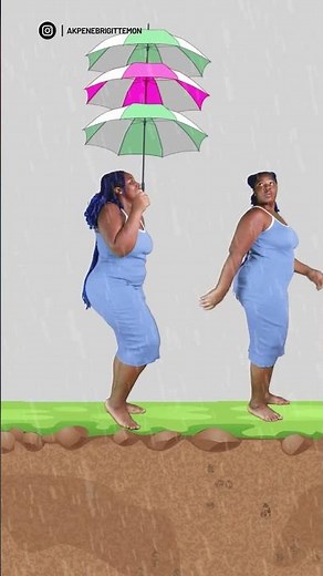 The Funniest Umbrella Fail Ever!