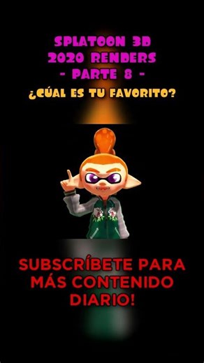 SPLATOON 3D 2020 MMD RENDERS - PARTE 8 | GIAN