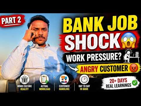 Truth About Bank Jobs 😳 Far Posting, Work Culture & PO vs Clerk (Part 2)