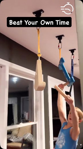 1.2K views · 113 reactions | Beat the clock - over and over and over again! The best part about ninja training alone is pushing yourself to beat yourself!! #selfmotivated #beattheclock #ninjawarrior #obstaclecourse #americanninjawarrior #sasuke #obstaclecourseracing #americanninjawarriortraining #obstacles #americanninjawarriorjunior #pushyourlimit | nolan_neverstopninja | Facebook