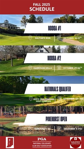 Club Golf @ IU on Instagram: "The wait is over, the fall season is here 🧨"