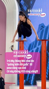 776K views · 2.4K reactions | Trà My (Nàng Mơ) chơi lớn “quăng luôn đôi guốc” để pose dáng cực khó. Cỡ này không FCO cũng uổng!!! Đón xem tập phát sóng vào lúc 20h00 trên kênh VTV9 và 20h30 trên kênh MultiTV Official  #VNTM2025 #MultiMediaJSC #VietnamNextTopModel2025 #chante #saibuocthanhlich #nuocgiatxa8trong1 #thanhhang #namtrung #DoManhCuong | Vietnam's Next Top Model TV Show | Facebook