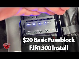 How To Install a FJR1300 Switched $20 Fuse block NO SPLICING