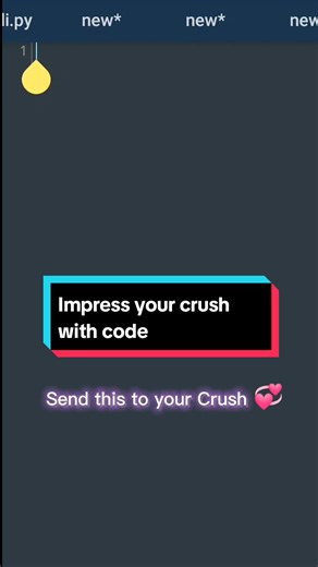 Python Turtle Animation for Your Crush
