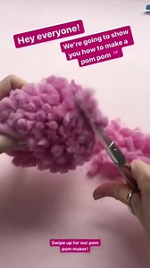 17K views · 172 reactions | How to make Pom Poms using our Pom Pom Makers. Oh yeah. https://www.woolandthegang.com/product/pom-pom-maker/knitting-supply | Wool and the Gang | Facebook