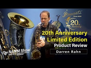 Darren Rahn playtests P. Mauriat 20th Anniversary Limited Edition Saxophone