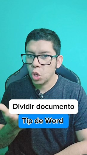 755K views · 10K reactions | Dividir documentos en Word #exceltips #tecnologia #tips #ordenador #android #windows #movil #apps | raymon_acuna | Facebook