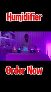 Flame Aroma humidifier diffuser Lamp | Yellow Mart