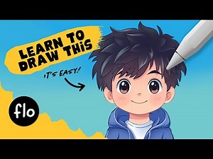 How to Draw a Chibi Boy in Procreate | Step-by-Step Tutorial