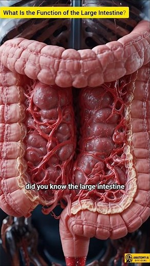 What Is the Function of the Large Intestine? | Digestive System Explained