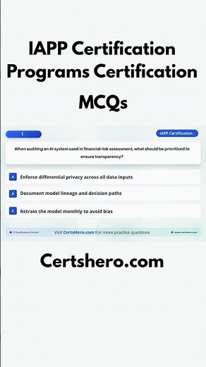 AIGP Certification 2025 | 20 Advanced AI Governance MCQs | IAPP AIGP Practice Test | Exam Prep Guide