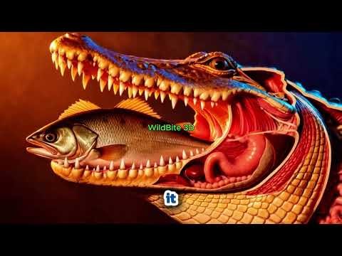 Crocodile Digestion Explained — From Fish to Energy