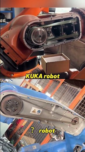 Internal structure of industrial robots