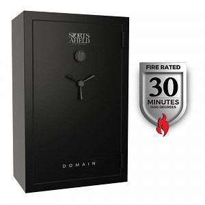 Reviews for Sports Afield Domain 40-Gun Fireproof Electronic Lock Gun Safe, Black | Pg 1 - The Home Depot