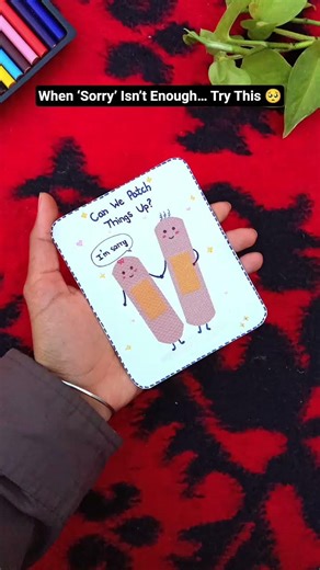 Handmade apology card for smone special#short #handmadecraft#shorts#viral #diycraft#art#viralshorts