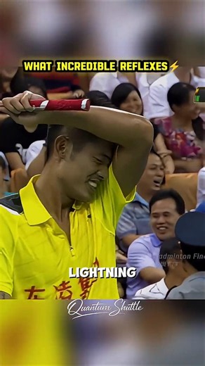 Lin Dan Couldn't Believe This Incredible Reflex! 🔥