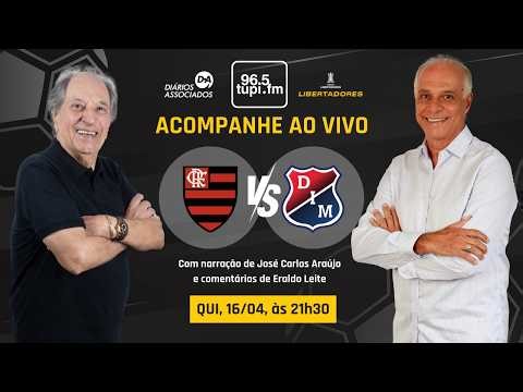 AO VIVO: FLAMENGO 4 X 1 INDEPENDIENTE MEDELLÍN | LIBERTADORES | FASE DE GRUPOS | 2ª RODADA