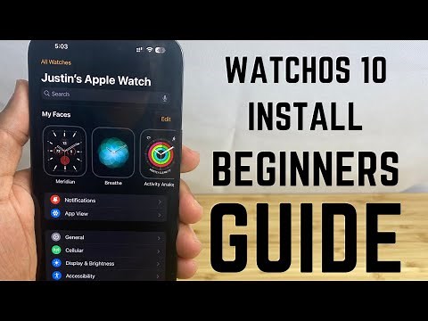 How to install watchOS 10 - Complete Beginners Guide