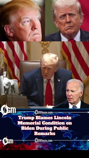 TRUMP’S LINCOLN MEMORIAL REMARKS TURN HISTORY INTO CAMPAIGN MATERIAL #Biden #Trump