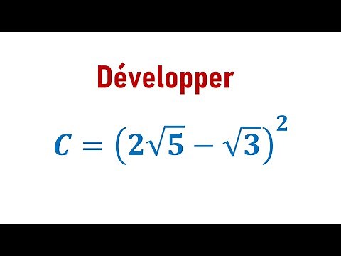 Simplify and expand an expression containing square roots ► 3rd year middle school - 3APIC