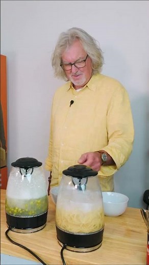 James May cooks an entire meal in a kettle