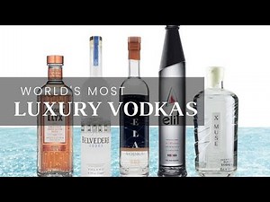 Top 10 Most Luxury Vodkas in The worlds