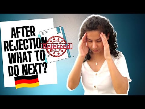 How to write a reconsideration letter against rejection 🇩🇪
