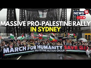 LIVE BREAKING: Pro-Palestinian Protesters Demand Gaza Ceasefire in Sydney Rally | GAZA PEACE PACT