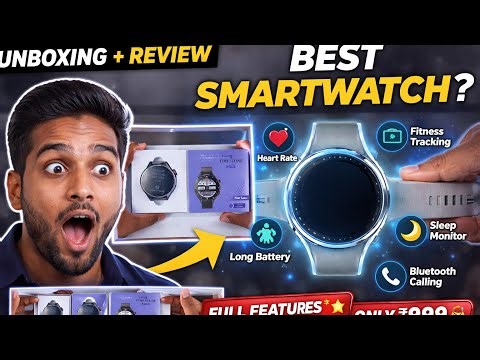 Cheapest Smartwatch 2026 🔥 Full Review + All Features Explained
