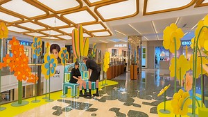 This mall transformed into a floral wonderland