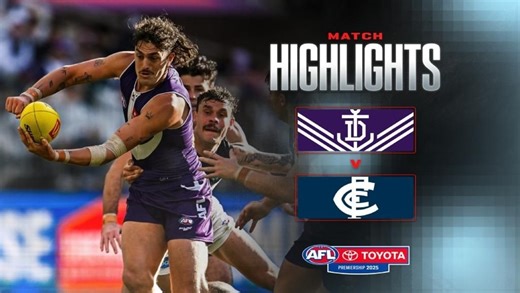 Highlights: Fremantle v Carlton
