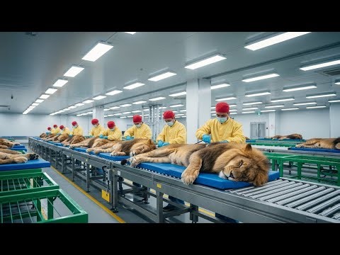 Inside the Lion-Leather Factory – How Million-Dollar Products Are Made in a Secret Facility
