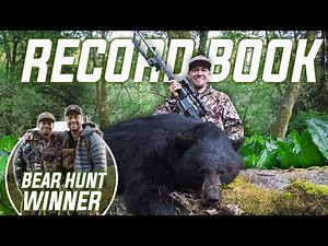 330lb GIANT BLACK BEAR (2022 Hunt Winner)
