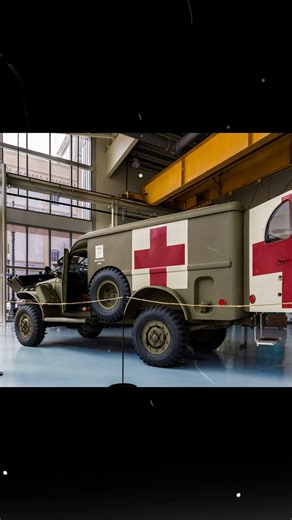 WWII's Real Heroes Weren't Soldiers—They Were Medics in This Truck #wwii #history #military