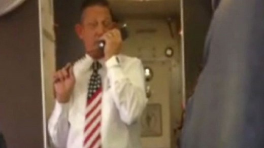 Flight Attendant Gives Hilarious Safety Speech