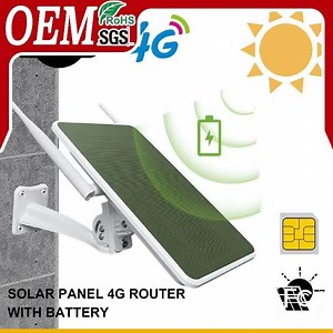 [Hot Item] Solar 4G Waterproof and Dust-Proof Router Solar Self-Powered Router