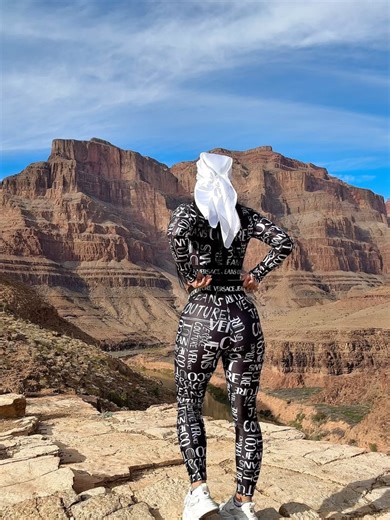 Nadine Kerastas on Instagram: "It felt like a dream 🥹🥰 So unreal... no video or picture can truly show how breathtaking the Grand Canyon is 🙏🏾"