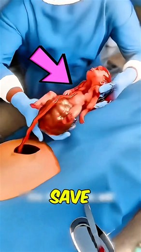 Doctors Cut Open a Pregnant Woman’s Belly to Save Her Baby’s Life🥹