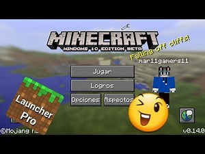 NUEVO BLOCK LAUCHER CON INTERFACE DE WIN10 ACTUALIZADA Y MAS PARA MINECRAFT PE 0.14.0