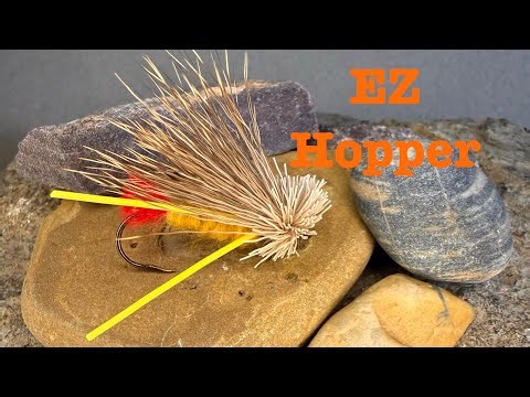 Easy Grasshopper Fly Anybody Can Tie