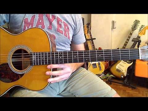 How to play In Your Atmosphere by John Mayer - Guitar Mupi