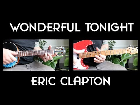 Eric Clapton Wonderful Tonight Baritone Ukulele Tutorial