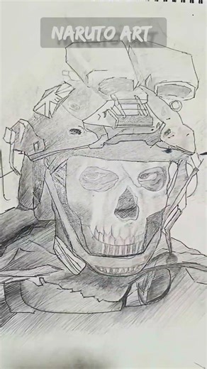 Drawing The Ghost👻 #drawing #cod #art #edit #sketch #funk