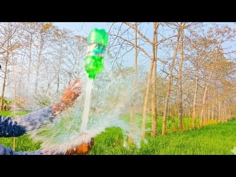 Sirf Pani Aur Hawa Se Rocket Launch 🚀 | Water Bottle Rocket Experiment | NEELA ASHMAN XYZ
