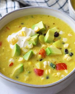 NEW ✨ Southwest Chicken Corn Chowder: https://www.ambitiouskitchen.com/southwest-chicken-corn-chowder/ this DELICIOUS creamy chowder is packed with veggies, protein and tons of amazing spices 🌽 serve with a nice crusty piece of bread! | Ambitious Kitchen