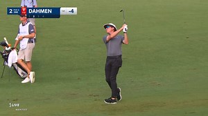Joel Dahmen hits excellent approach which lead to birdie at Wyndham