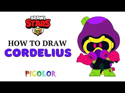 Як намалювати Бравл Старс | Корделіус | How to draw Brawl Stars | Cordelius | Picolor